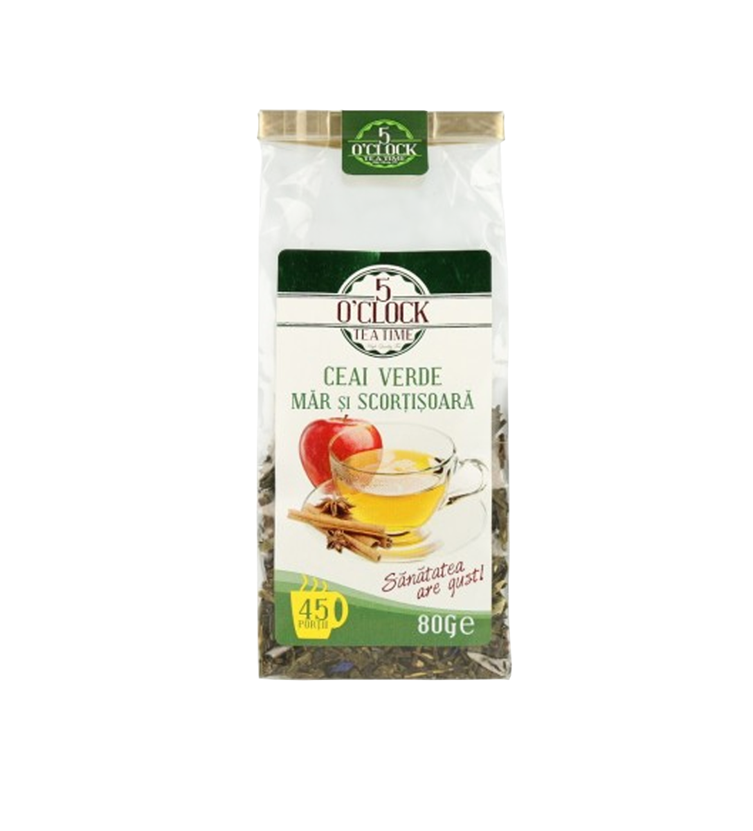 5 O&#039;CLOCK TEA Verde Mar si Scortisoara 80 g