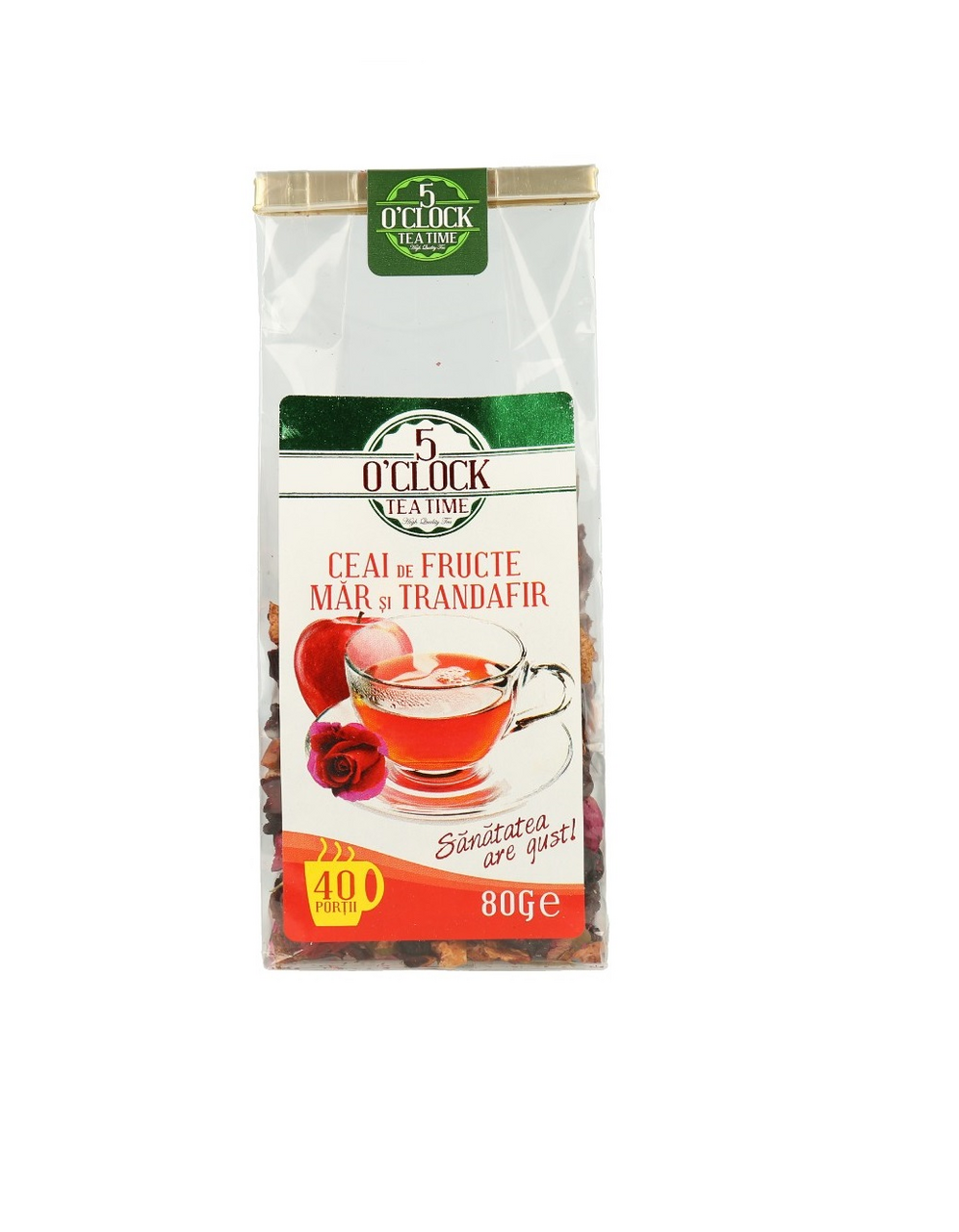 5 O'CLOCK TEA Ceai Mar si Trandafir 80 g