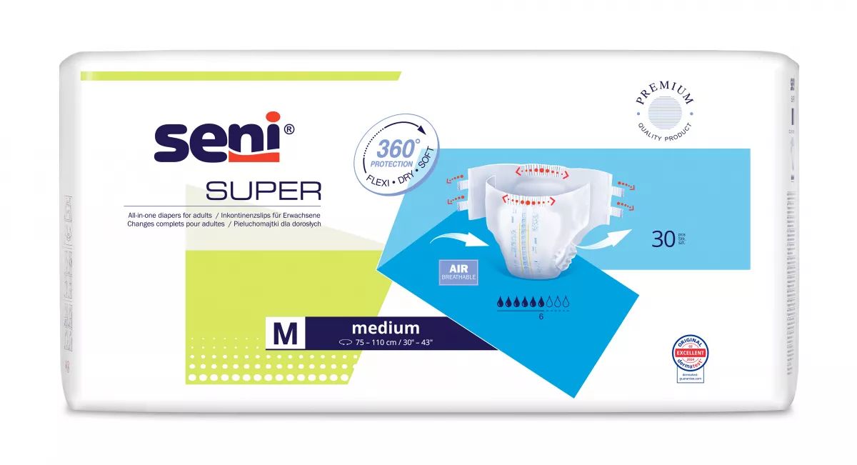 SENI Super 30 Scutece Adulti M 30