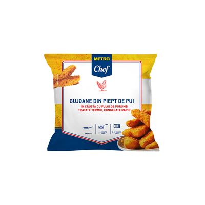 METRO Chef Gujoane Pui cu Fulgi Porumb cca. 2 Kg ❄