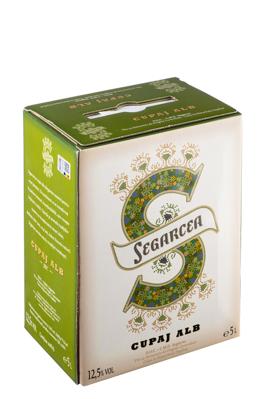 DOMENIUL COROANEI SEGARCEA Cardonnay Vin Alb Sec 5 L