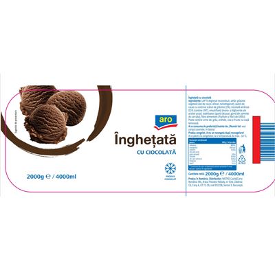 aro Inghetata Ciocolata 2 Kg