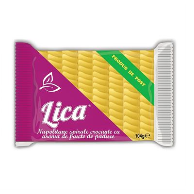 Lica Napolitane Spirale Fructe de Padure 104 g
