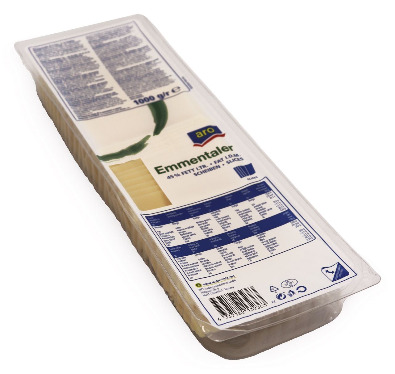 aro Emmentaler Felii 1 Kg