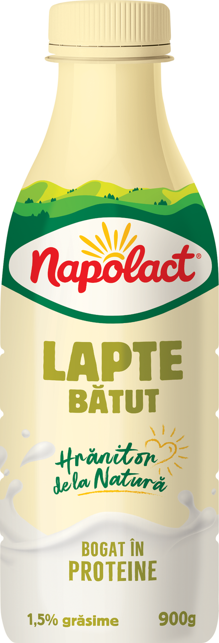 Napolact Lapte Batut 1,5 % 900 g