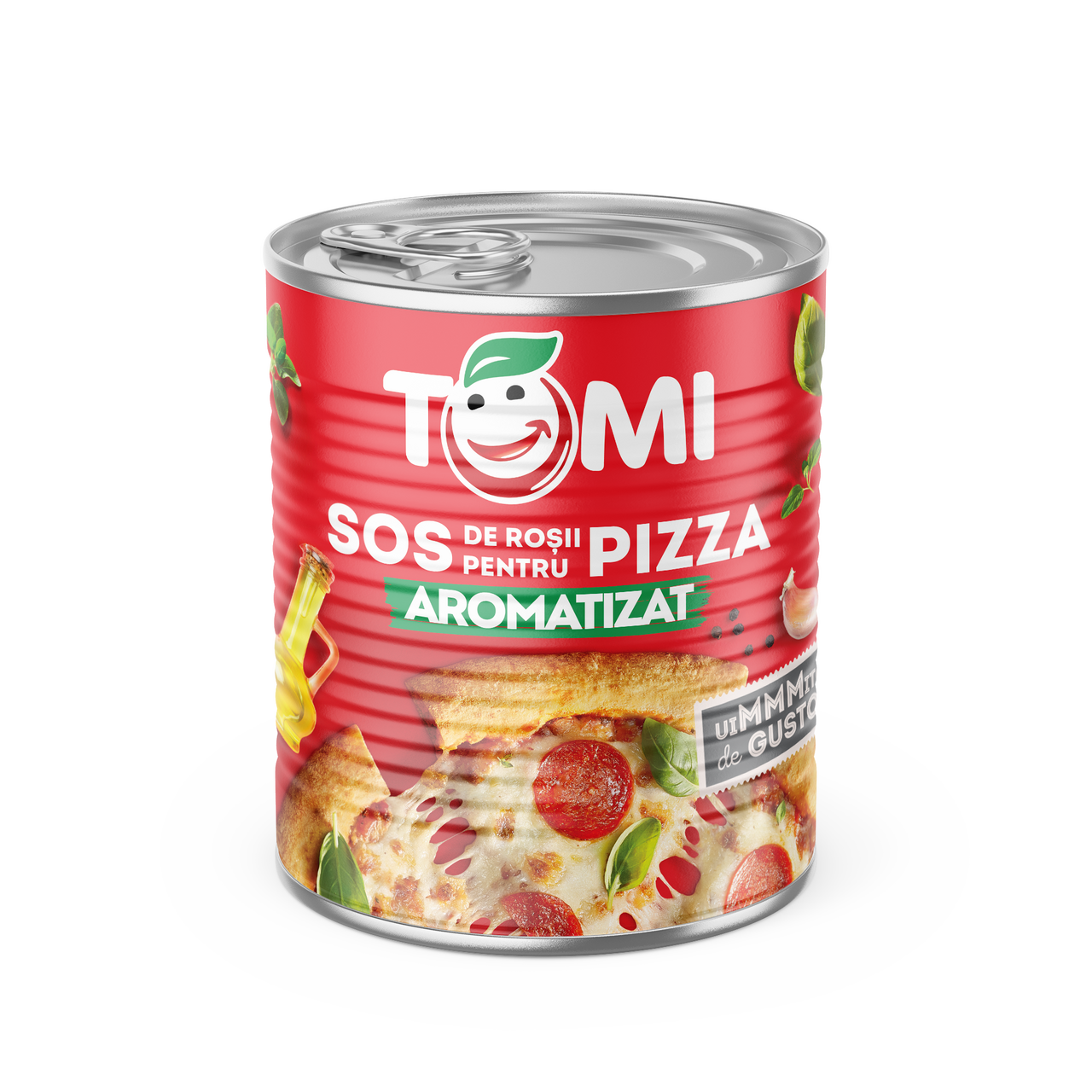 TOMI Sos Rosii Aromatizat pentru Pizza 4,1 Kg
