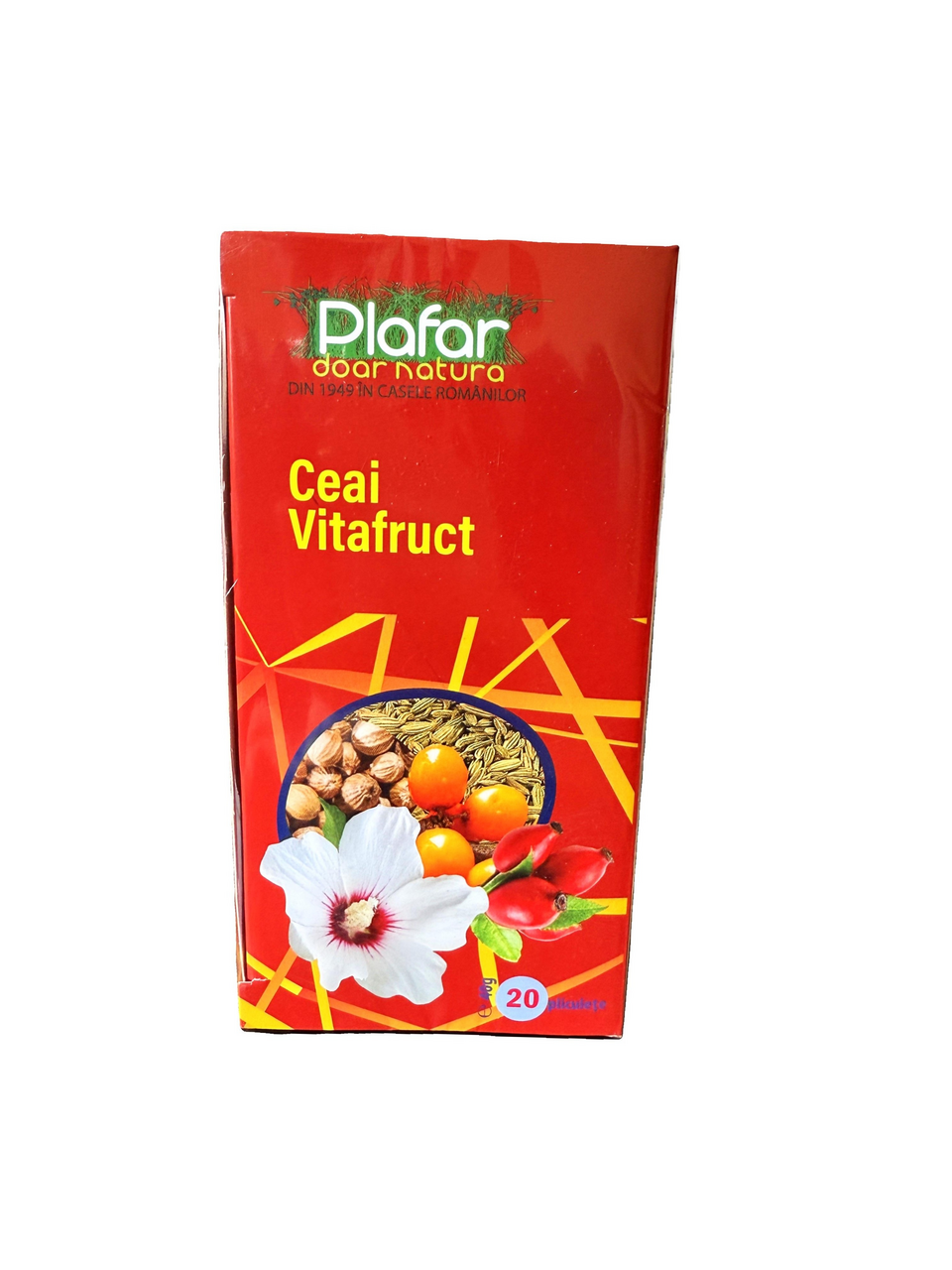 Plafar Ceai Plante Vitafruct 40 g