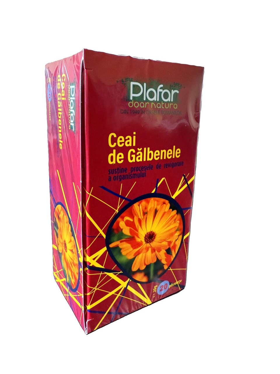 Plafar Ceai de Galbenele 20 g