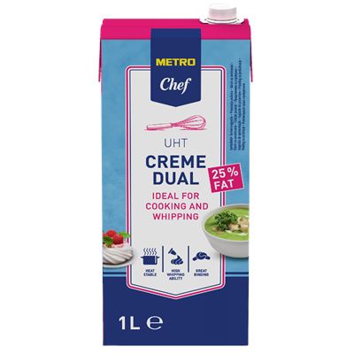 METRO Chef Crema pentru Gatit Dual 25% 1 L
