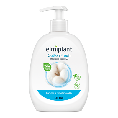 Săpunuri - elmiplant Săpun Lichid Bumbac și Provitamina B5 500 ml