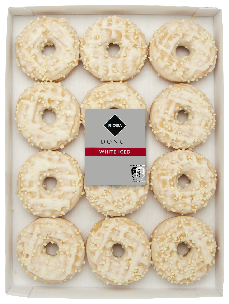 RIOBA Gogosi Ciocolata Alba 12 x 55 g ?