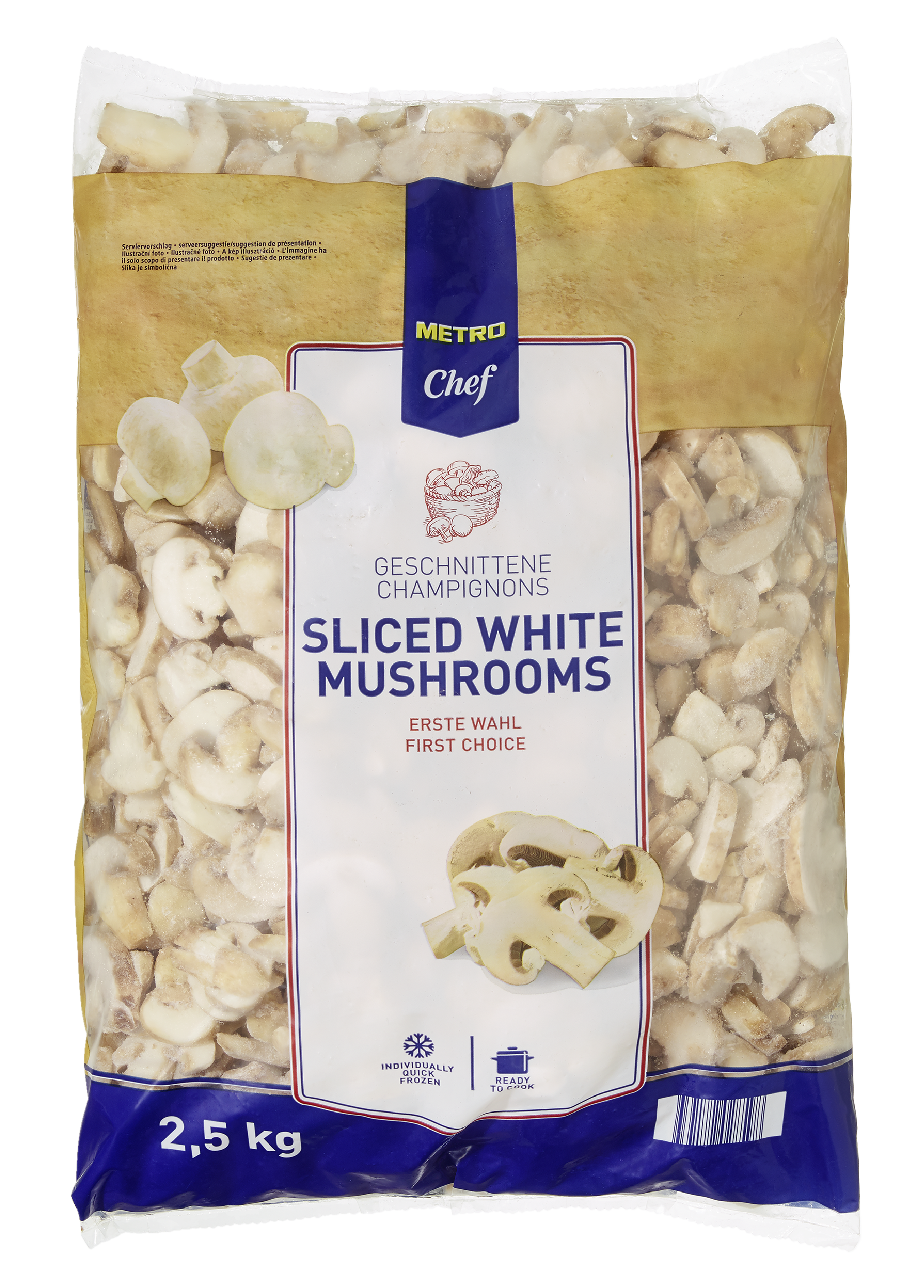 METRO Chef Ciuperci Felii 2500 g ?