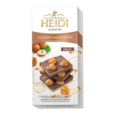 HEIDI Grand'Or Ciocolata Lapte & Alune 80 g
