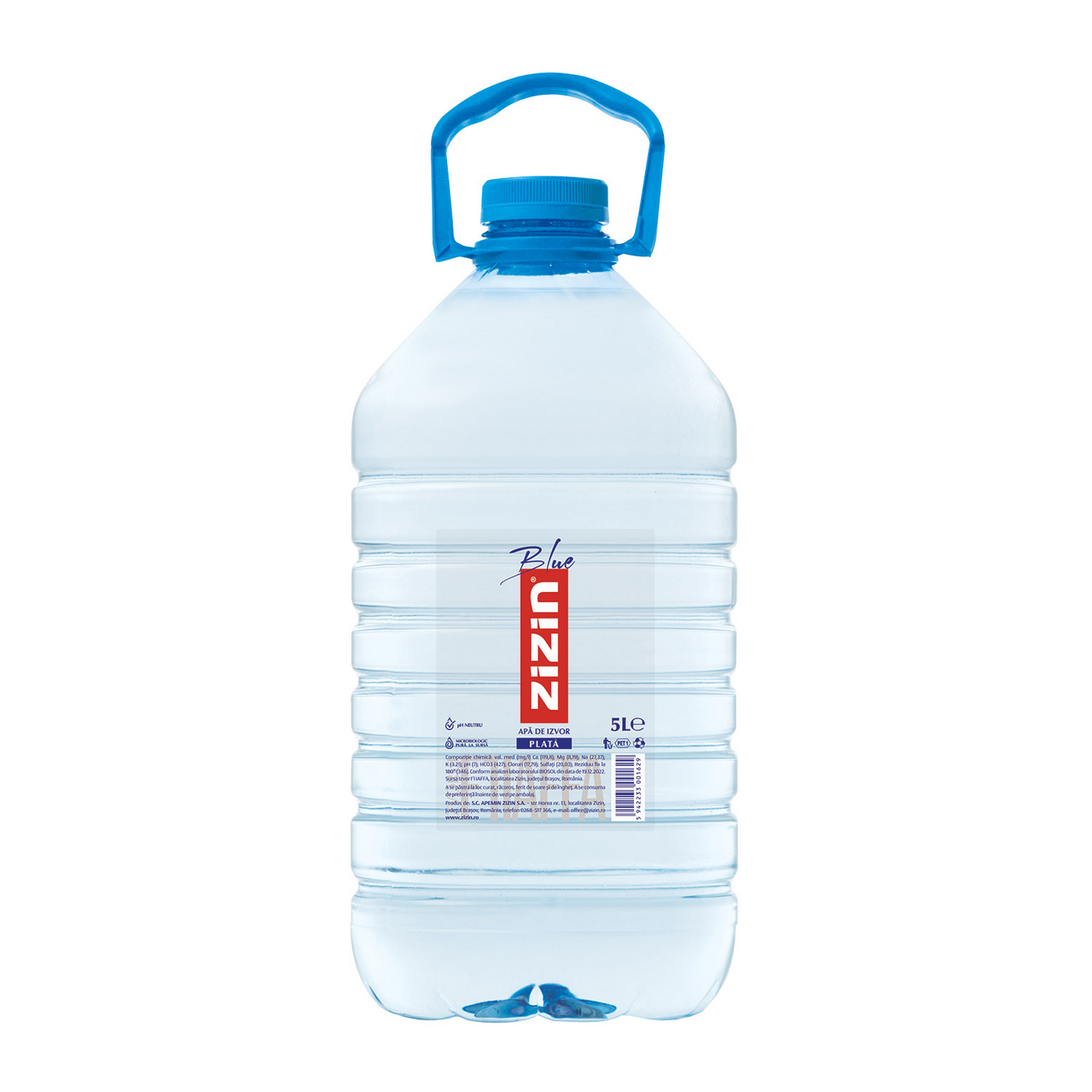 ZIZIN BLUE Apa de Izvor 5 L