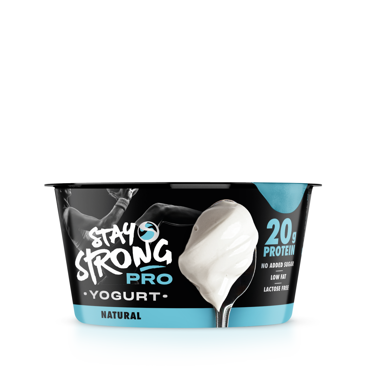 STAY STRONG Iaurt Natural 2% 200 g