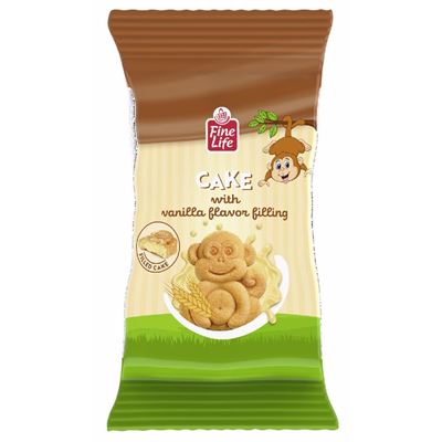 Fine Life Monkey Cake Prajitura Vanilie 24 x 30 g