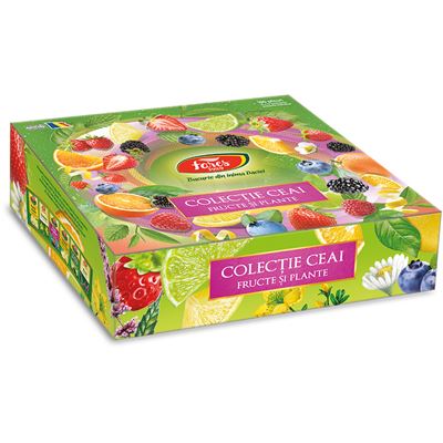 Fares Colectie Ceai Fructe si Plante 180 Plicuri 225 g