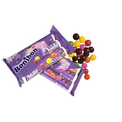 Bonibon Milka Drajeuri Ciocolata Lapte 3 x 24,3 g