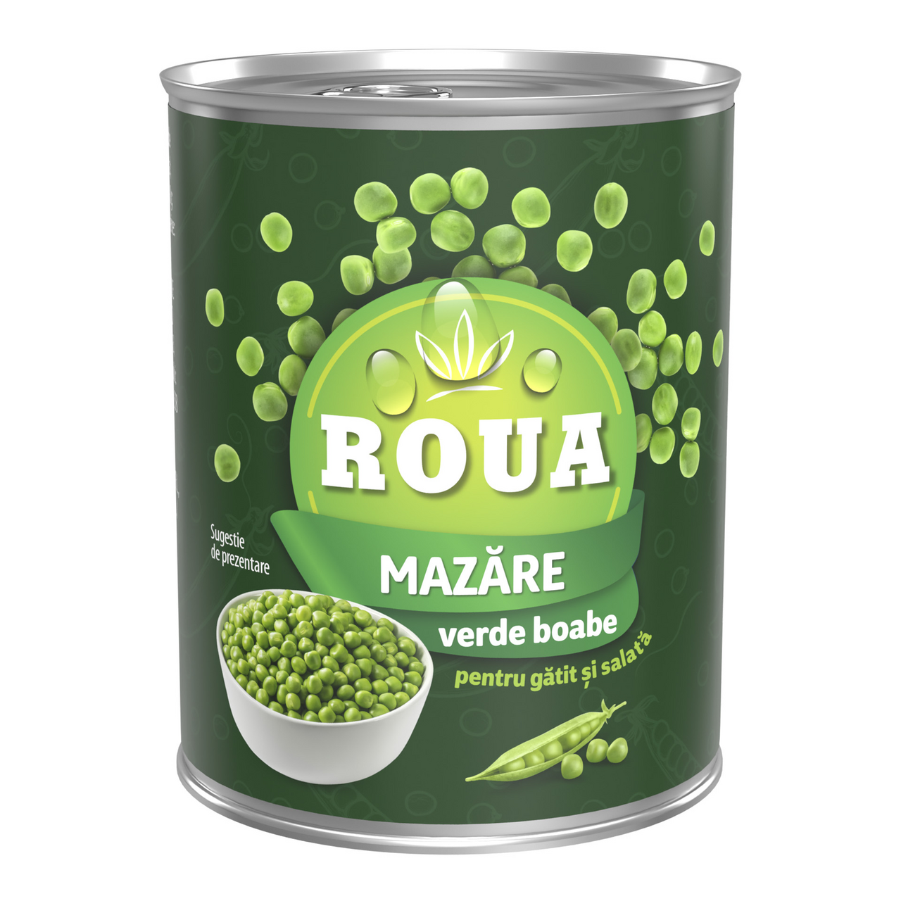 ROUA Mazare Verde Boabe 400 g