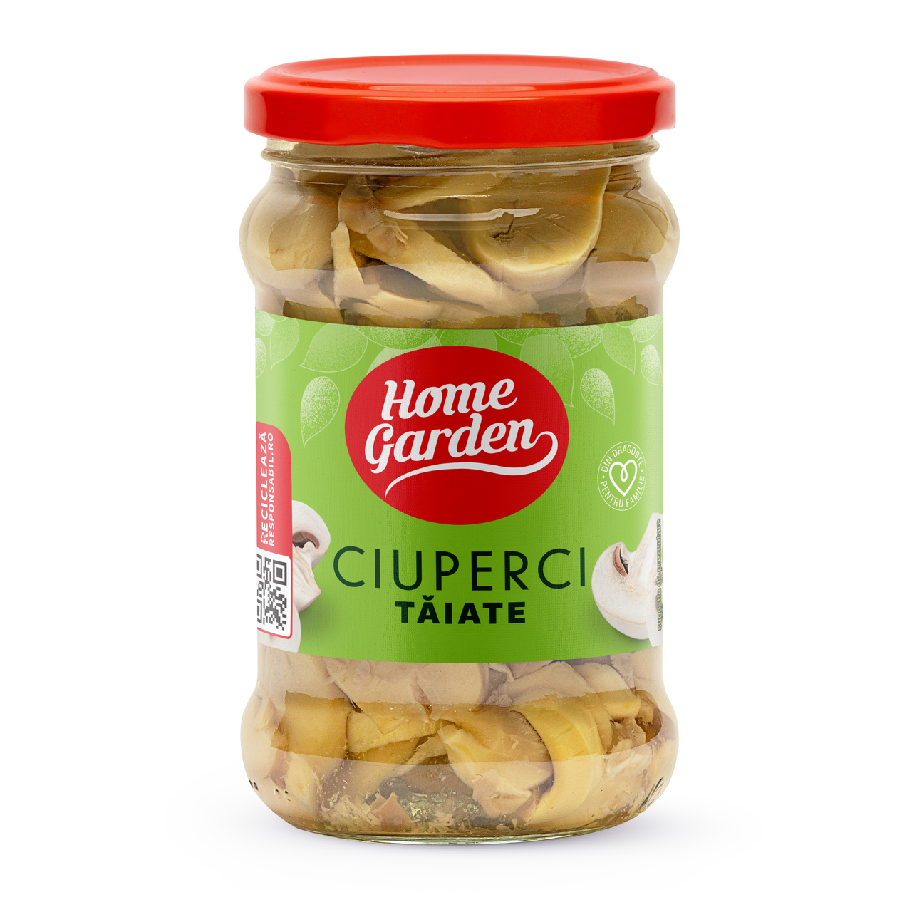 Home Garden Ciuperci Taiate 280 g