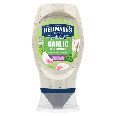 HELLMANN'S Sos Usturoi & Ierburi 250 ml