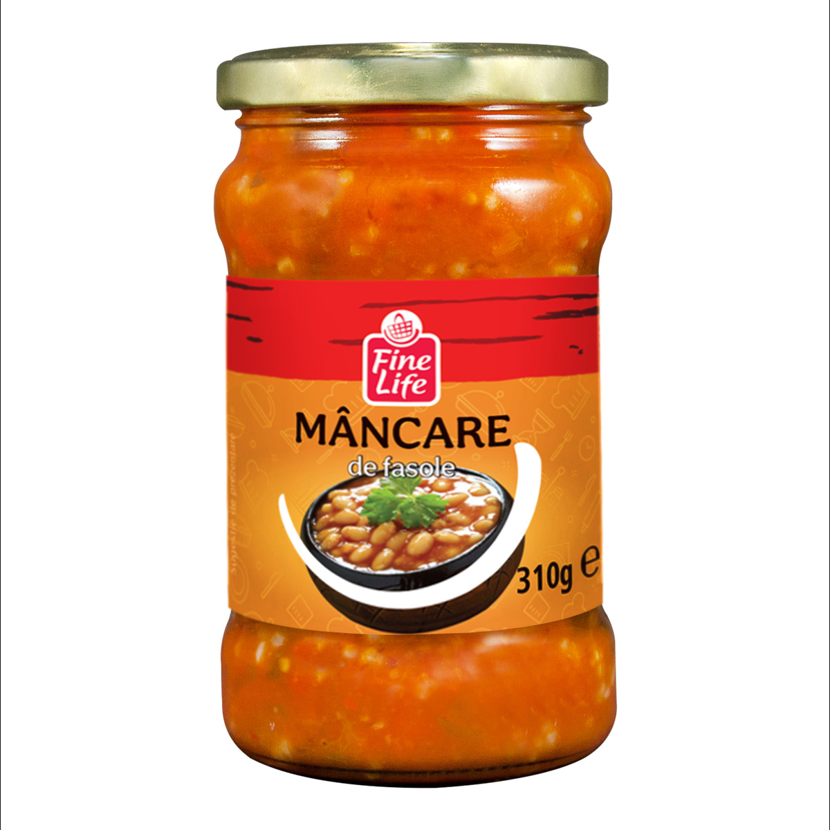 Fine Life Mancare de Fasole 310 g
