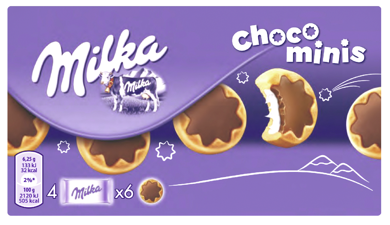 milka Chocominis 150 g