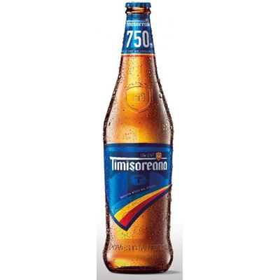 Timisoreana Bere Blonda Sticla SGR 0,75 L