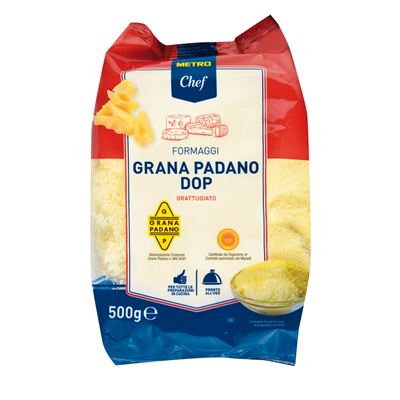 METRO Chef Grana Padano Ras Maturare 9 Luni 500 g