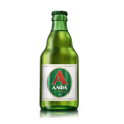 alfa Bere Blonda Sticla SGR 0,33 L