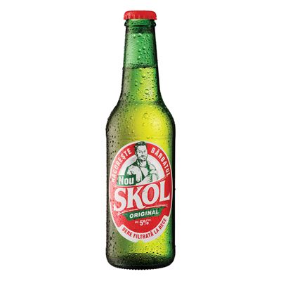 SKOL Bere Blonda Sticla SGR 0,33 L