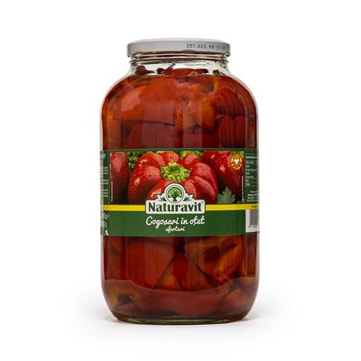 Naturavit Gogosari Sferturi in Otet 4,1 Kg
