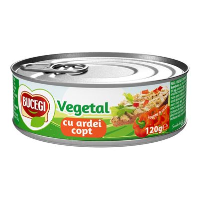 BUCEGI Vegetal cu Ardei Copt 6 x 120 g