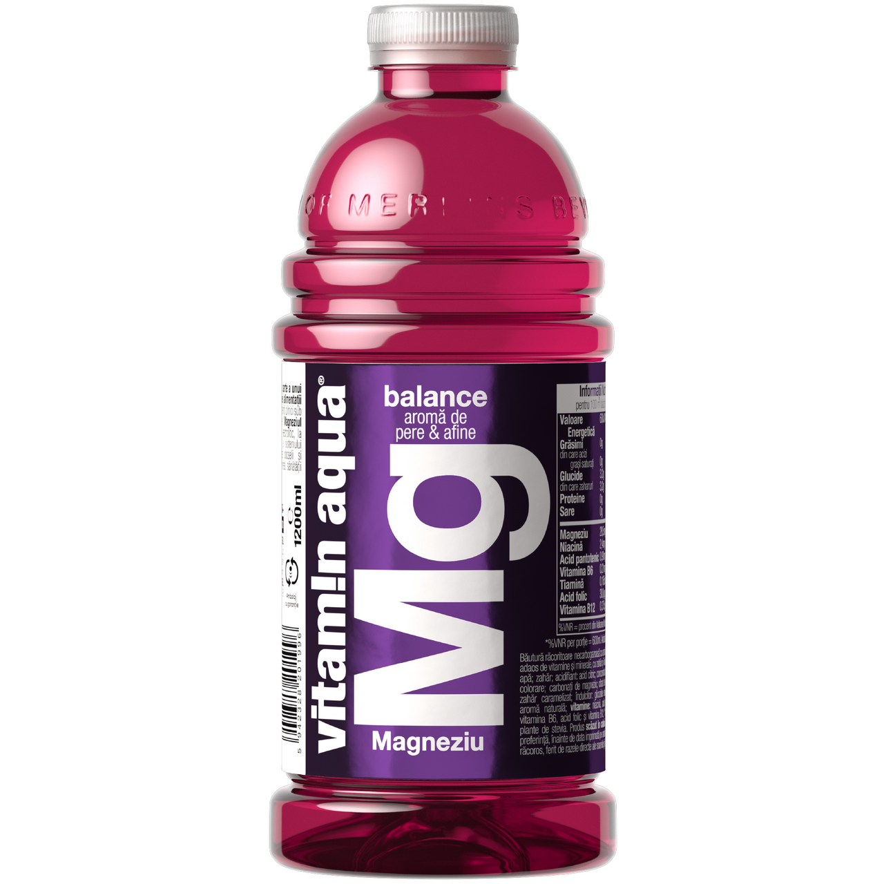 VITAMIN AQUA Apa cu Vitamine Magneziu SGR 6 x 1,2 L