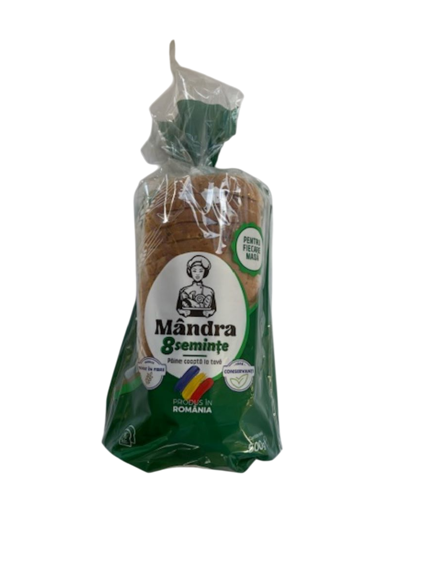 Mandra 8 Seminte Paine Coapta 500 g