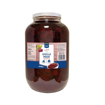 METRO Chef Sfecla Rosie Cuburi 4,1 Kg