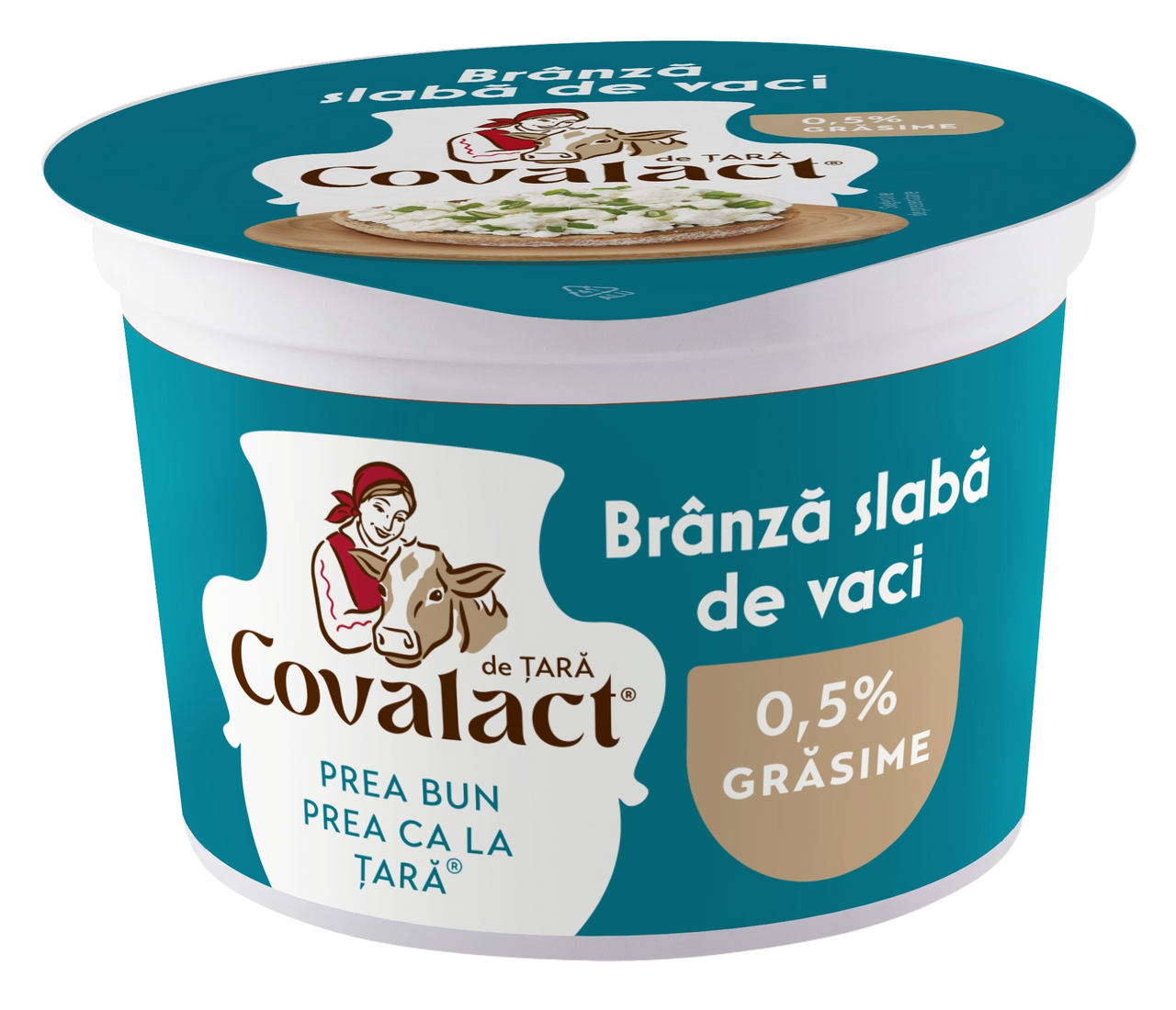 Covalact Branza Slaba de Vaci 200 g