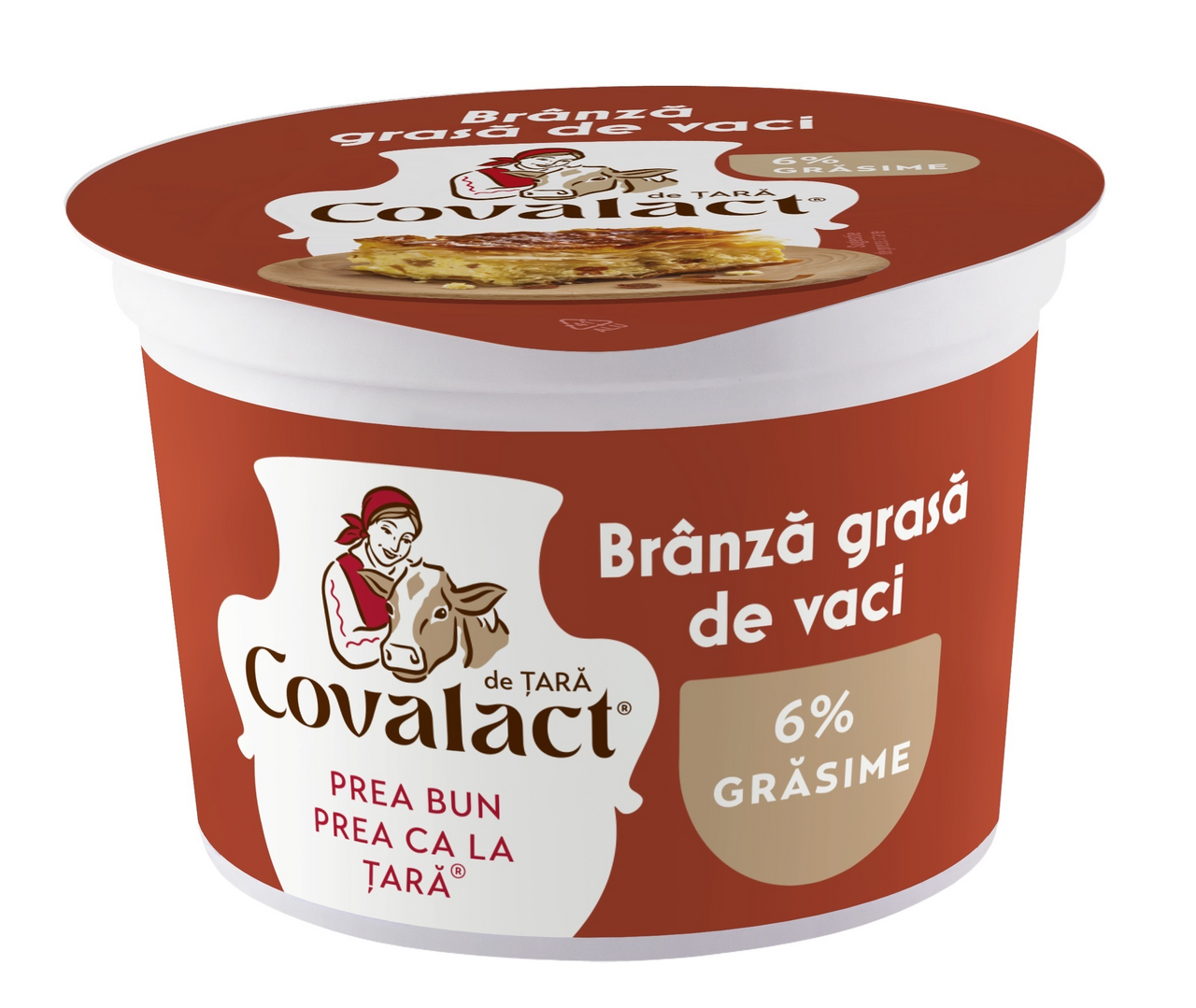 Covalact Branza Grasa de Vaci 200 g
