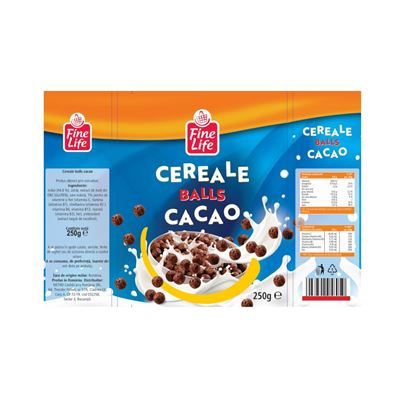 Fine Life Cereale Balls Cacao 250 g