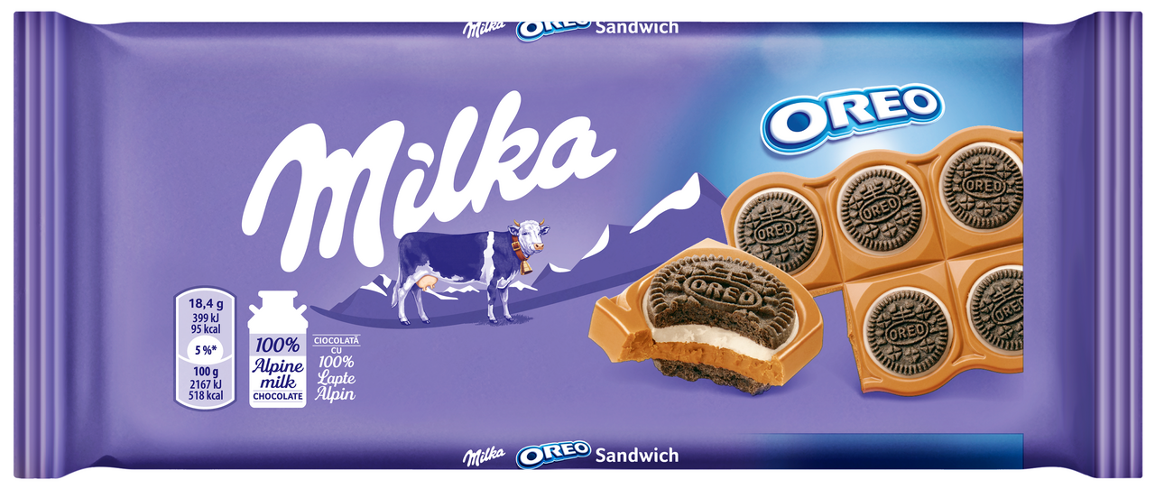 milka Ciocolata Oreo Sandwich 92 g