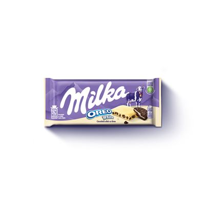 milka Ciocolata Alba si Oreo 100 g