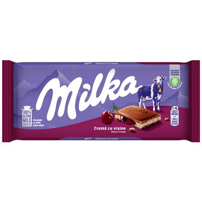 milka Ciocolata Lapte si Visine 100 g