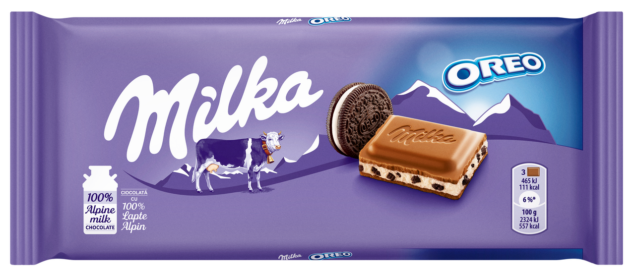 milka Ciocolata Crema Oreo 100 g