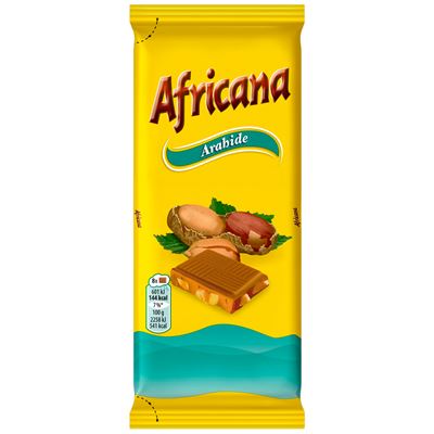 Africana Ciocolata Arahide 80 g