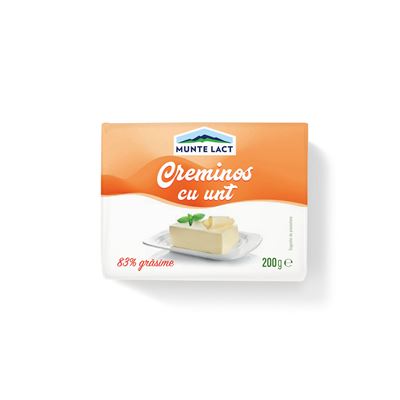 MUNTE LACT Creminos cu Unt 83% 200 g