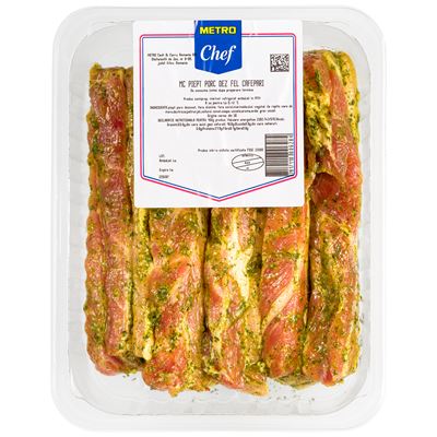 METRO Chef Piept Porc Dezosat Feliat Marinat Cafe de Paris