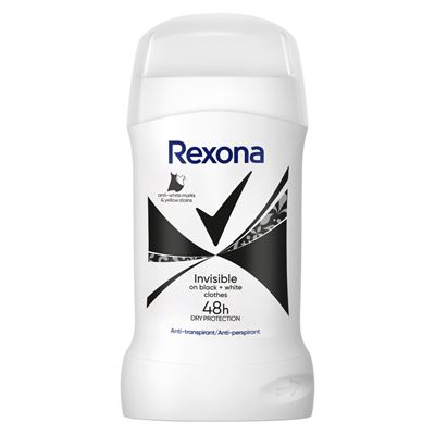Rexona Deodorant Stick Invisible Black & White 50 ml