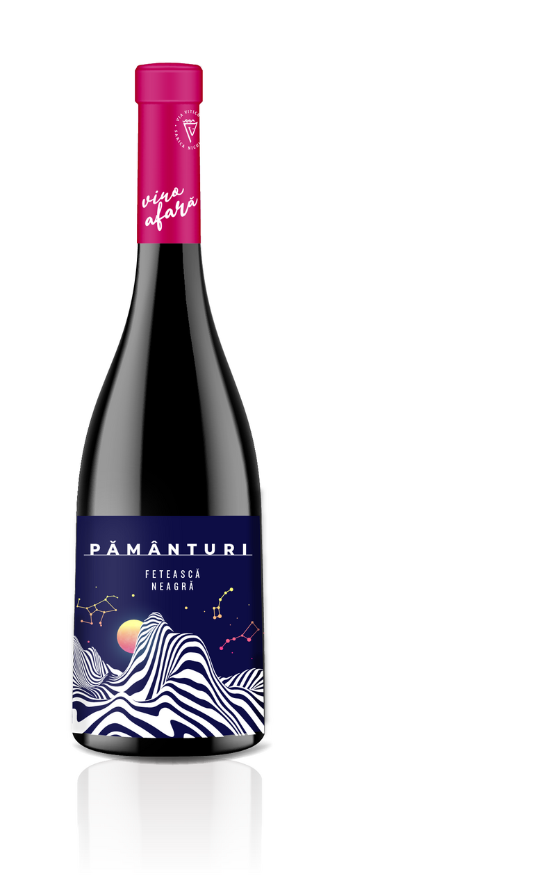PAMANTURI Feteasca Neagra Vin Rosu Demisec SGR 0,75 L