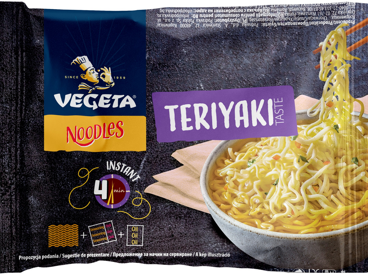 VEGETA NOODLES Teriyaki 75 g