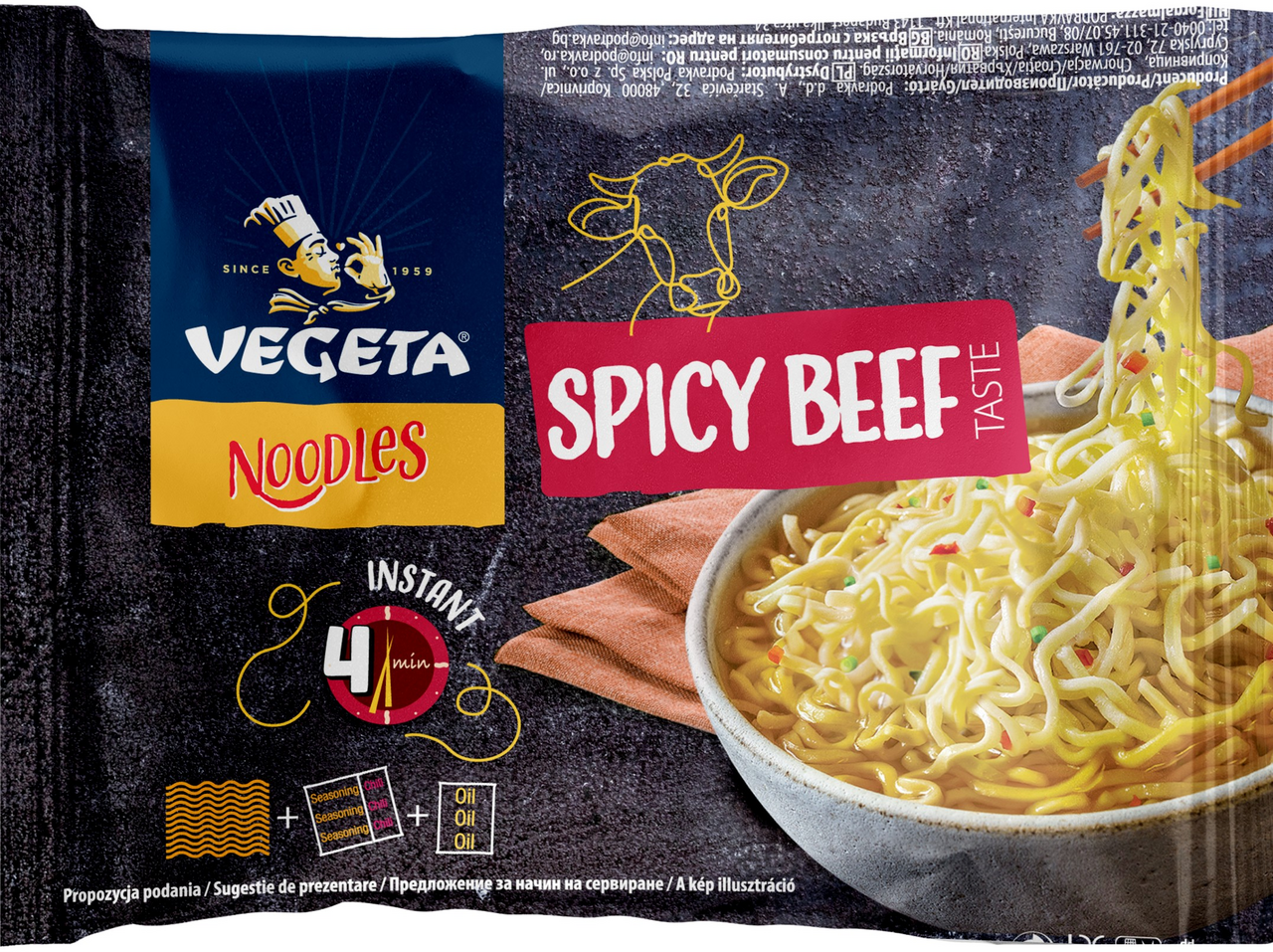VEGETA NOODLES Vita Spicy 75 g